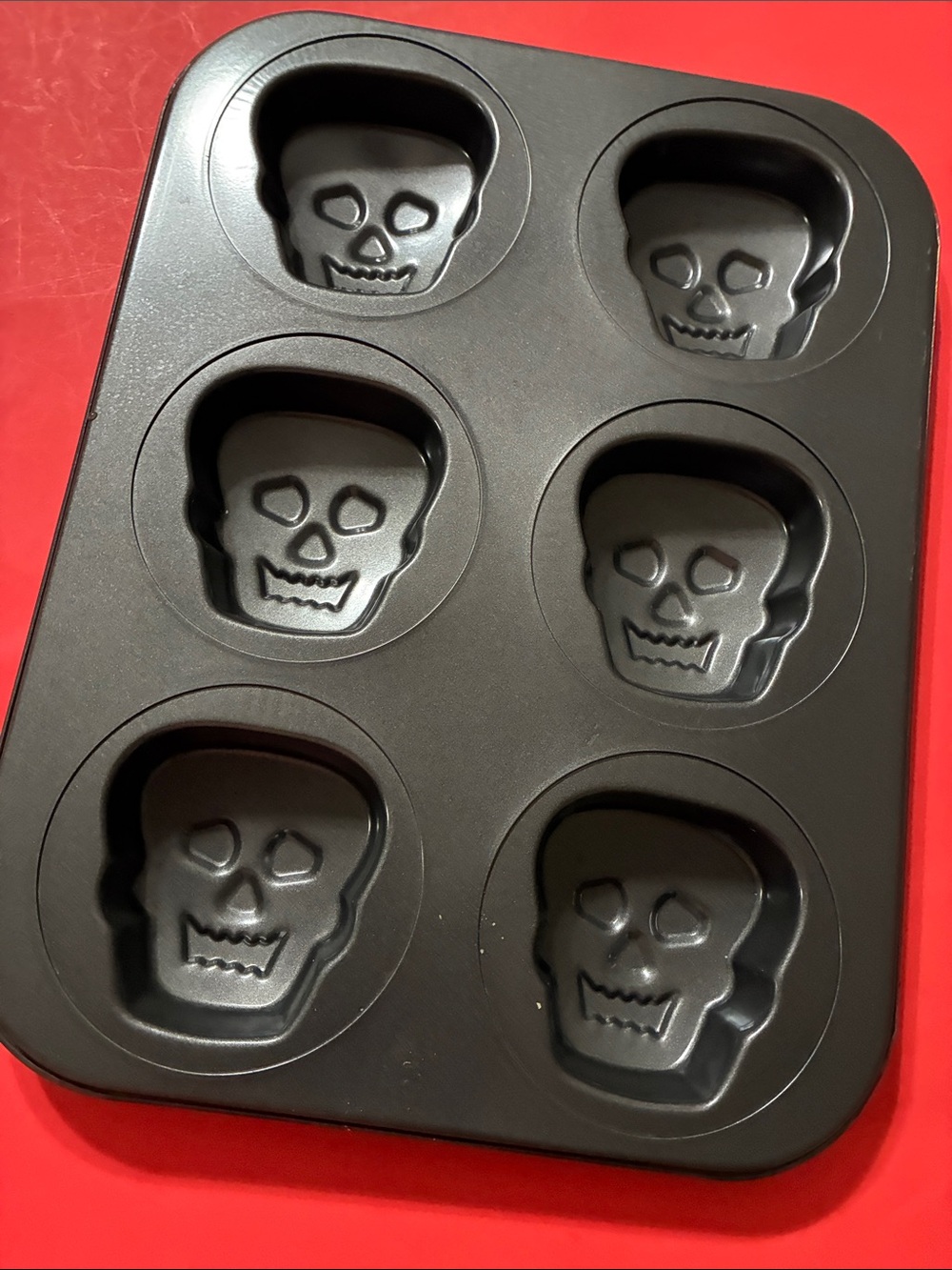 SKULL  NOVELTY BAKING PAN/MOLDS